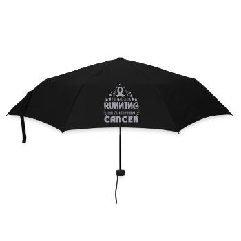 I'm Outrunning Brain Cancer - Umbrella (small) - black - Front