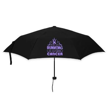 I'm Outrunning Stomach Cancer - Umbrella (small) - black - Front