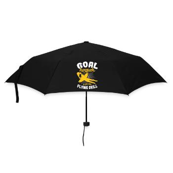 Gardienne de but filles - Parapluie standard - noir - Devant