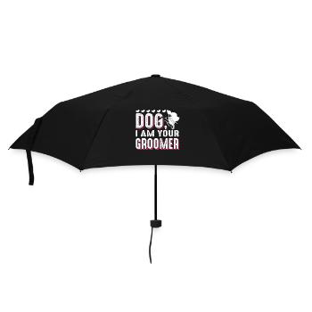 Dog Groomer Dog I Am Your Groomer - Umbrella (small) - black - Front