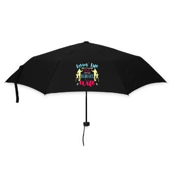 Peintre Lovin' Life As A Painters Wife Paint Brush - Parapluie standard - noir - Devant