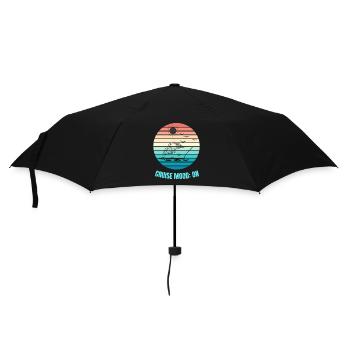 Mode croisière activé : adoptez les vibrations des fêtes - Parapluie standard - noir - Devant