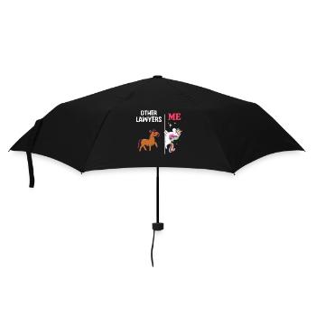 Autres avocats Me Licorne Cheval - Parapluie standard - noir - Devant