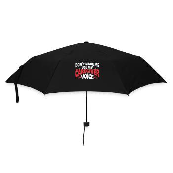 Infirmière soignante - Parapluie standard - noir - Devant