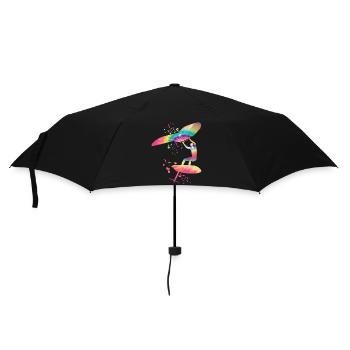 Wing Foil Wingsurfing Mann Foil Wing - Regenschirm (klein) - Schwarz - Vorne