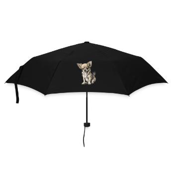 Chihuahua | Puppy Mom Funny Dog Cute Beautiful - Umbrella (small) - black - Front