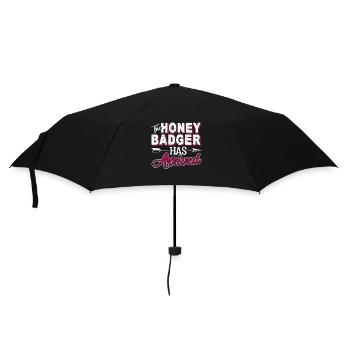 Honey Badger The Honey Badger Has Arrived - Umbrella (small) - black - Front