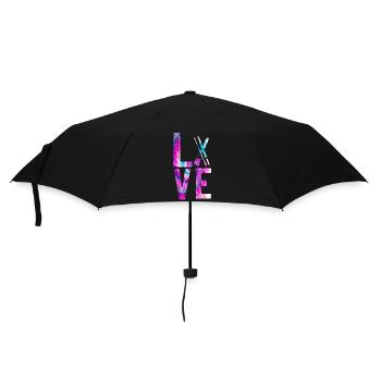 Cute Licensed Esthetician Skincare - Regenschirm (klein) - Schwarz - Vorne