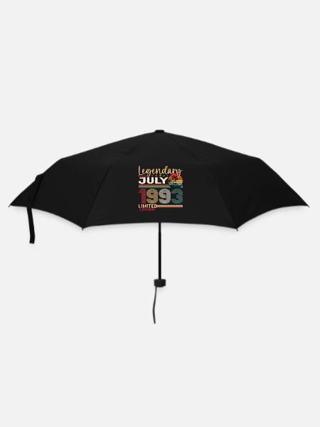 30. Geburtstag Mann Legendär Juli Jahrgang 1993 - Regenschirm (klein) - Schwarz