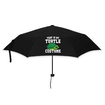 Sea Turtle Tortoise Halloween That - Umbrella (small) - black - Front