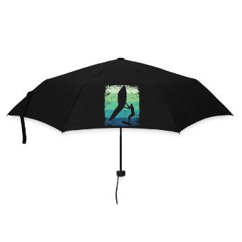 Flügelfolie Wingsurfing Retro-folie Flügel - Regenschirm (klein) - Schwarz - Vorne