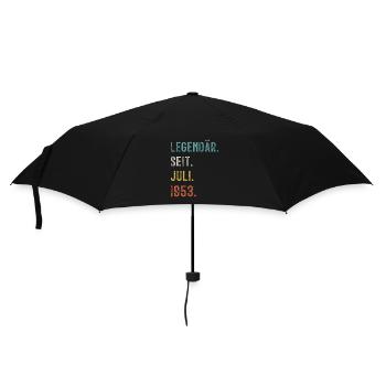 70 Anniversaire 70 ans Légendaire depuis juillet 1953 - Parapluie standard - noir - Devant