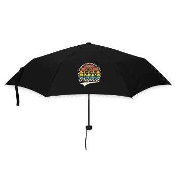 25th Birthday Man Born In July Year 1998 - Umbrella (small) - black - Front