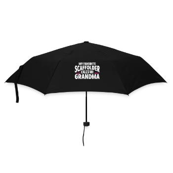Échafaudage Cadeau Artisan Travail Échafaudage - Parapluie standard - noir - Devant