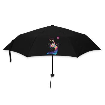 Volleyball players children beach volleyball - Umbrella (small) - black - Front