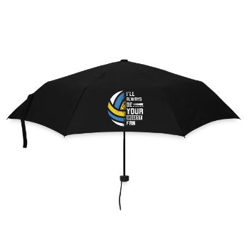 I'll always be your biggest fan water polo - Regenschirm (klein) - Schwarz - Vorne
