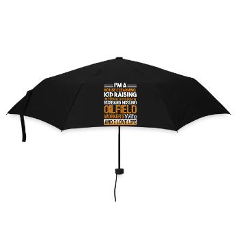 Oilfield Oilfield Wife And I Love My Life - Umbrella (small) - black - Front