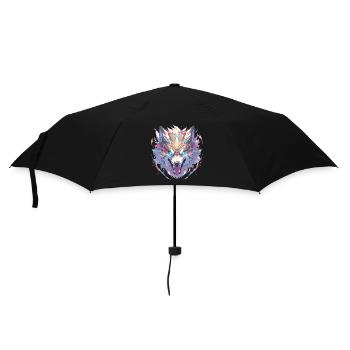 Wolf Wolves Animal Wild Animals Wolf Head - Umbrella (small) - black - Front