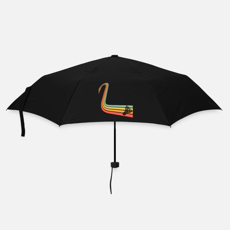 Badminton Federball - Regenschirm (klein) - Schwarz