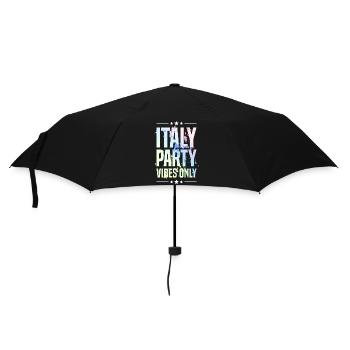Italie Party Vibes - Parapluie standard - noir - Devant