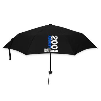 2001 August Limited Edition 22. Geburtstag Outfit - Regenschirm (klein) - Schwarz - Vorne