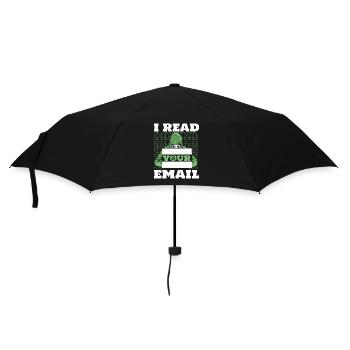 Je lis votre e-mail Sniffer Social Engineering - Parapluie standard - noir - Devant