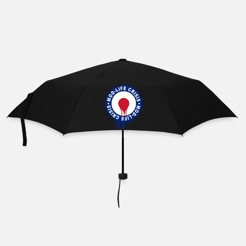 Mod life Crisis - Umbrella (small) - black