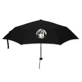 Hibou Mignon Hibou Owl Lover juste un garçon qui aime les hiboux - Parapluie standard - noir - Devant