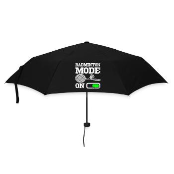 Mode Badminton sportif activé - Parapluie standard - noir - Devant