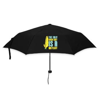 La planche à voile Le seul bon costume est un sport nautique - Parapluie standard - noir - Devant