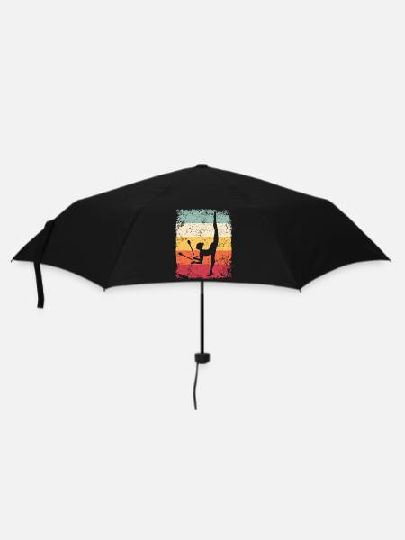 Gymnast Legs Gymnastique Rythmique Rétro - Parapluie standard - noir