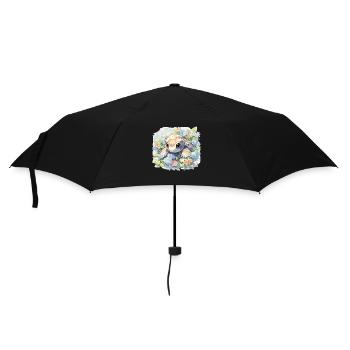 Turtle Lizard Turtle Baby Turtles - Umbrella (small) - black - Front