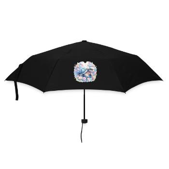 Turtle Lizard Turtle Baby Turtles - Umbrella (small) - black - Front