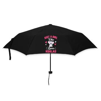 Australia Animal Koala Girl Gift Koala - Umbrella (small) - black - Front