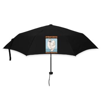 Silk Chicken Silkie Chickens Silk Chickens Cadeau - Parapluie standard - noir - Devant
