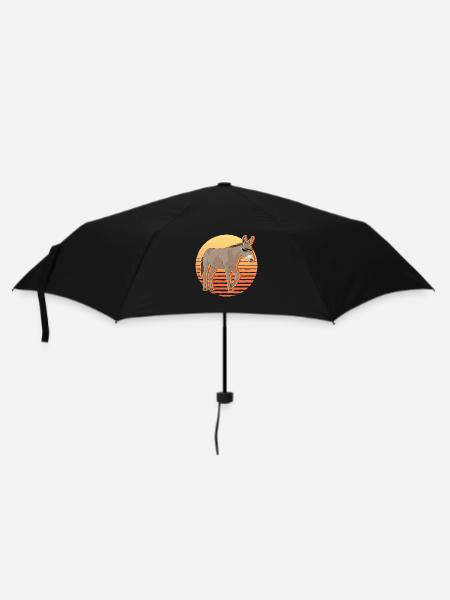 Donkey Donkey Donkey Owner Donkey Lover Gift - Umbrella (small) - black
