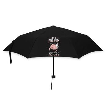 Opossum Saying - Umbrella (small) - black - Front