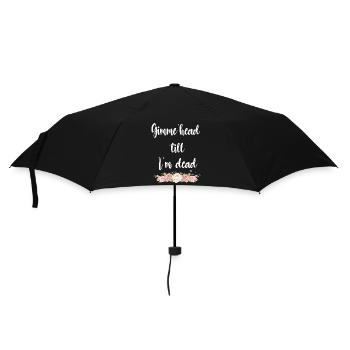 Gimme Head Till I’m Dead 80s Lovers - Umbrella (small) - black - Front
