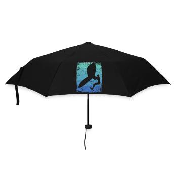 Flügelfolie Wingsurfing Retro-folie Flügel - Regenschirm (klein) - Schwarz - Vorne