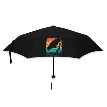 Flügelfolie Wingsurfing Retro-folie Flügel - Regenschirm (klein) - Schwarz - Vorne