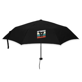 Koala Retro - Umbrella (small) - black - Front