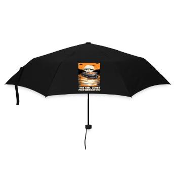 This Girl Loves Motorboating Pontoon Queen Funny - Umbrella (small) - black - Front