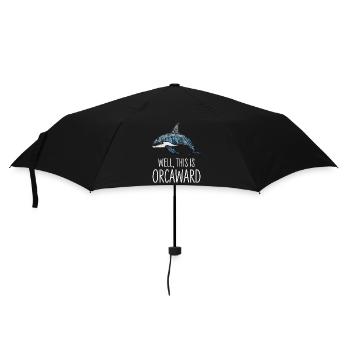 Orque Épaulard Eh bien, c’est Orcaward - Parapluie standard - noir - Devant