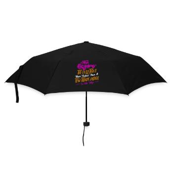 Plus badass qu’un conducteur de dépanneuse, c’est sa femme Tr - Parapluie standard - noir - Devant