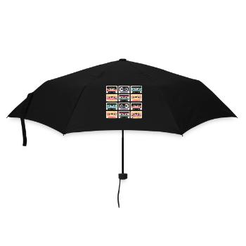 80's Cassette Tape 1990s Pencil Winding Cassette - Umbrella (small) - black - Front