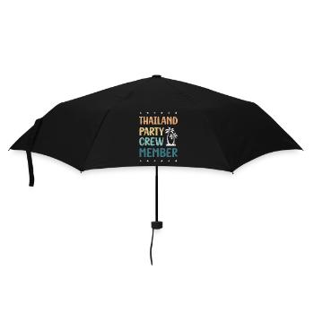 Thaïlande Party Crew - Parapluie standard - noir - Devant