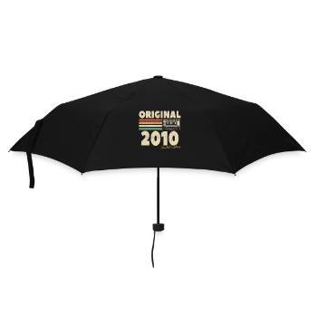 Cadeau Millésime 2010 - Parapluie standard - noir - Devant