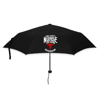Funny Military Nurse Saying - Umbrella (small) - black - Front