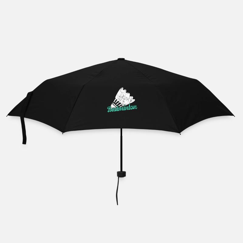 Badminton - Regenschirm (klein) - Schwarz
