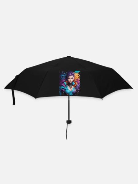 Splashart Fille - Parapluie standard - noir